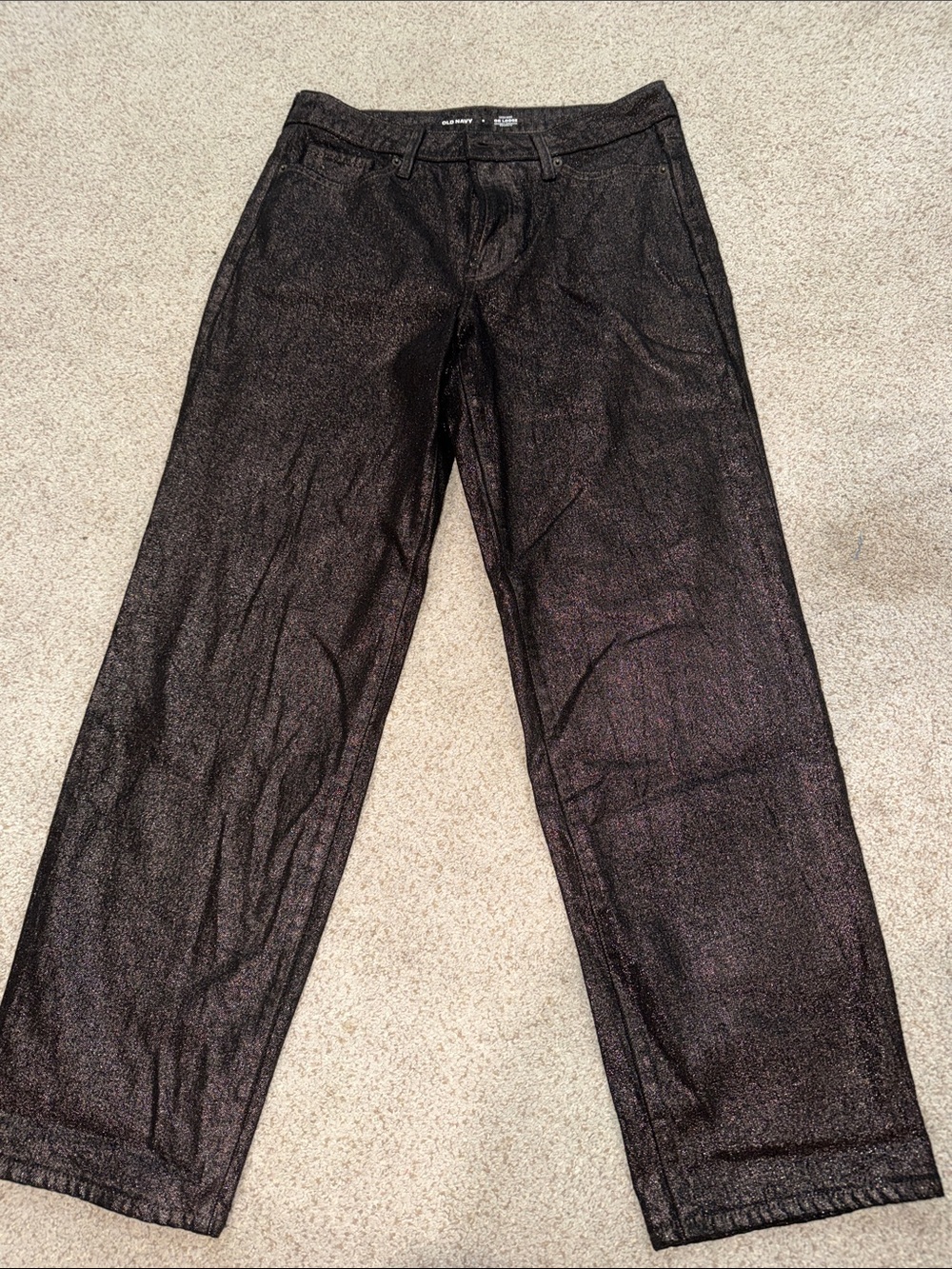 Women’s Black Shimmer jeans